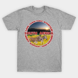 South Africa Wildlife and places T-Shirt
